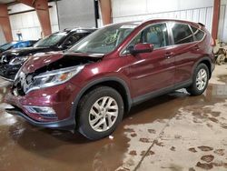 Salvage cars for sale from Copart Lansing, MI: 2015 Honda CR-V EXL