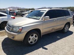 Salvage cars for sale from Copart Las Vegas, NV: 2007 Toyota Highlander Sport