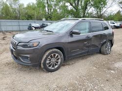 Salvage cars for sale at Des Moines, IA auction: 2020 Jeep Cherokee Latitude Plus