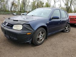 Salvage cars for sale at New Britain, CT auction: 2005 Volkswagen Golf GLS