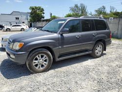 Salvage cars for sale at Opa Locka, FL auction: 2005 Lexus LX 470