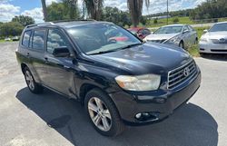 Salvage cars for sale at Apopka, FL auction: 2008 Toyota Highlander Sport