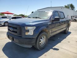 Salvage trucks for sale at Sacramento, CA auction: 2015 Ford F150 Supercrew