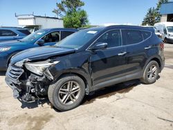 Salvage cars for sale at Woodhaven, MI auction: 2018 Hyundai Santa FE Sport