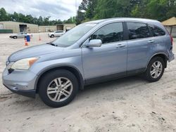 Salvage cars for sale at Knightdale, NC auction: 2010 Honda CR-V EXL