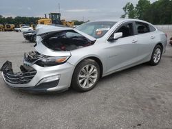 Salvage cars for sale at Dunn, NC auction: 2019 Chevrolet Malibu LT