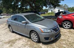 Salvage cars for sale at Apopka, FL auction: 2013 Nissan Sentra S