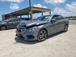 Salvage cars for sale from Copart West Palm Beach, FL: 2016 Mercedes-Benz E 350