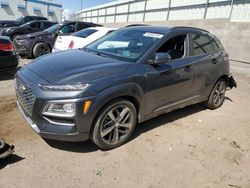 Salvage cars for sale from Copart Albuquerque, NM: 2020 Hyundai Kona Ultimate