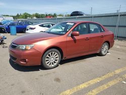 Carros salvage a la venta en subasta: 2010 Subaru Impreza 2.5I Premium