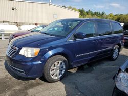 Salvage cars for sale at Exeter, RI auction: 2014 Chrysler Town & Country Touring