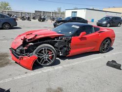 Salvage cars for sale at Anthony, TX auction: 2015 Chevrolet Corvette Stingray Z51 1LT