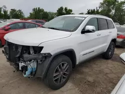 Jeep salvage cars for sale: 2017 Jeep Grand Cherokee Limited