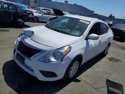 Salvage cars for sale from Copart Vallejo, CA: 2018 Nissan Versa S