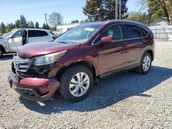 Salvage cars for sale from Copart Graham, WA: 2014 Honda CR-V EXL
