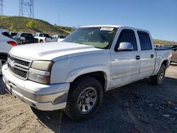 Salvage trucks for sale at Littleton, CO auction: 2007 Chevrolet Silverado K1500 Classic Crew Cab