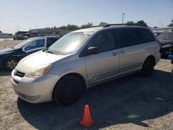 Toyota Sienna CE salvage cars for sale: 2005 Toyota Sienna CE