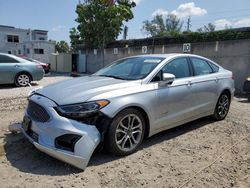 Salvage cars for sale from Copart Opa Locka, FL: 2019 Ford Fusion Titanium