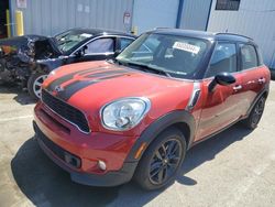 Salvage cars for sale at Vallejo, CA auction: 2013 Mini Cooper S Countryman