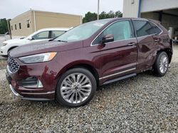 Salvage cars for sale at Ellenwood, GA auction: 2024 Ford Edge Titanium