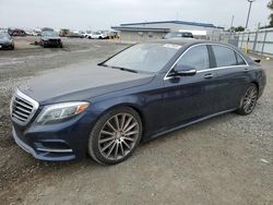 Salvage cars for sale at San Diego, CA auction: 2015 Mercedes-Benz S 550