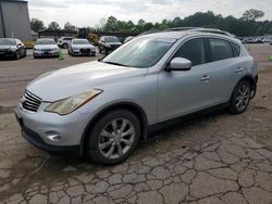 Salvage cars for sale at Florence, MS auction: 2012 Infiniti EX35 Base