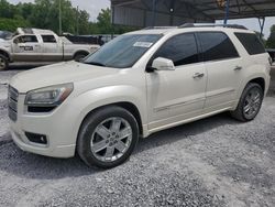 Salvage cars for sale at Cartersville, GA auction: 2014 GMC Acadia Denali