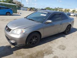 Salvage cars for sale at Orlando, FL auction: 2004 Honda Civic EX