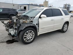 Salvage cars for sale from Copart New Orleans, LA: 2015 GMC Acadia Denali