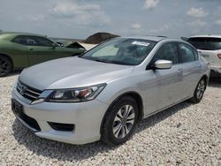 Salvage cars for sale at Temple, TX auction: 2013 Honda Accord LX