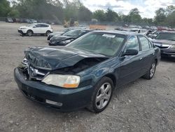 Acura salvage cars for sale: 2002 Acura 3.2TL TYPE-S