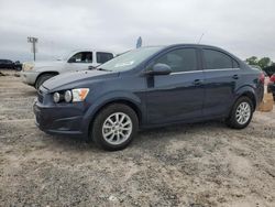 Salvage cars for sale at Houston, TX auction: 2015 Chevrolet Sonic LT