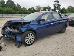 Salvage cars for sale from Copart Hampton, VA: 2017 Nissan Sentra S
