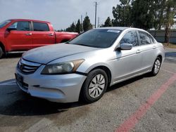 Salvage cars for sale from Copart Rancho Cucamonga, CA: 2012 Honda Accord LX
