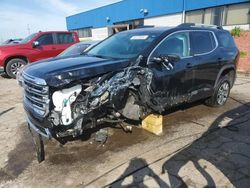 Salvage cars for sale at Woodhaven, MI auction: 2023 GMC Acadia SLE