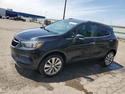 Salvage cars for sale from Copart Woodhaven, MI: 2017 Buick Encore Preferred
