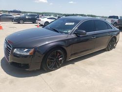 Audi salvage cars for sale: 2015 Audi A8 L Quattro