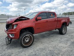 Salvage trucks for sale at Lumberton, NC auction: 2016 Chevrolet Colorado