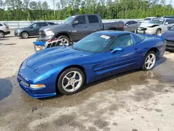 Salvage cars for sale at Harleyville, SC auction: 2003 Chevrolet Corvette
