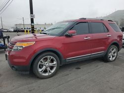 Ford Explorer salvage cars for sale: 2013 Ford Explorer Limited