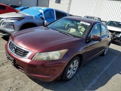 Salvage cars for sale from Copart Vallejo, CA: 2009 Honda Accord EXL
