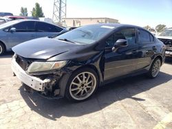 Salvage cars for sale from Copart Hayward, CA: 2013 Honda Civic LX