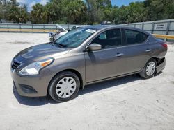 Salvage cars for sale from Copart Fort Pierce, FL: 2016 Nissan Versa S