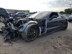 Salvage cars for sale at Wilmer, TX auction: 2015 Chevrolet Corvette Stingray Z51 2LT