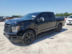 Salvage cars for sale at Houston, TX auction: 2023 Nissan Titan SV