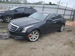 Salvage cars for sale from Copart Spartanburg, SC: 2016 Cadillac ATS