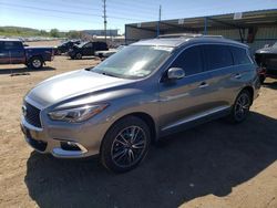 Salvage cars for sale from Copart Colorado Springs, CO: 2017 Infiniti QX60