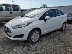 Salvage cars for sale at Franklin, WI auction: 2015 Ford Fiesta S