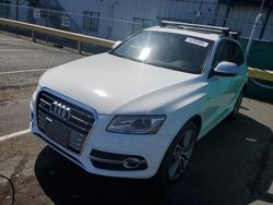 Salvage cars for sale from Copart Vallejo, CA: 2014 Audi SQ5 Premium Plus