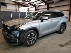 Toyota salvage cars for sale: 2022 Toyota Highlander XLE